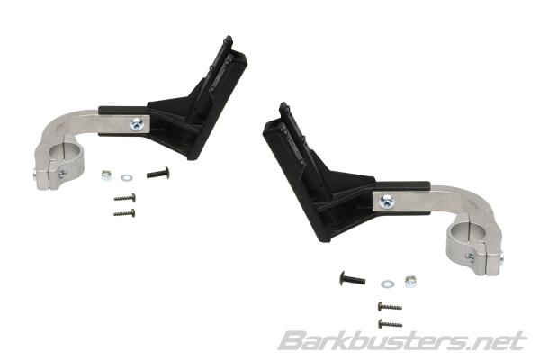 Barkbusters Universal Hardware Kit - Single Point Clamp Mount 25.4mm