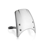 Rizoma Aluminum Headlight Fairing ZBW081A - Silver