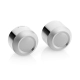 Rizoma Front Axle Nut Covers ZHD057L - Silver