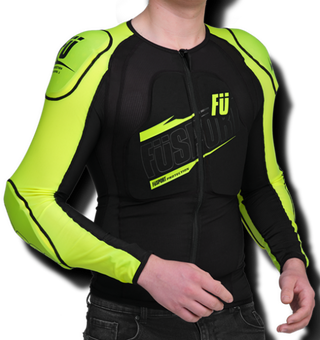 Fusport Shot Core Protection - Black/Yellow