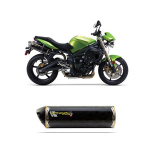 Two Brothers Racing Triumph Street Triple (2018-20) S1R Slip-On Carbon Exhaust System