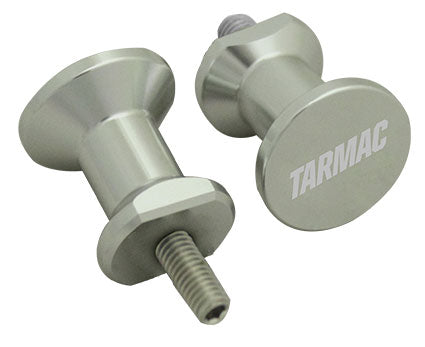 Tarmac Pick-Up Knobs 6mm R1/R6/YFZ,Aprilia & Others - Silver