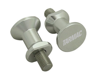 Tarmac Pick-up Knobs 10mmx1.25 Kawa Most 06 & LaterINCL Ninja250/300,ZX10,ZX6R ETC - Silver