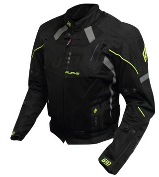 Rjays Octane III Mens Jacket - Black/Hi-Viz