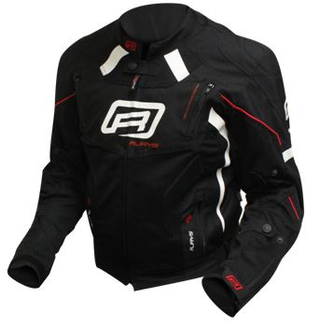 Rjays Octane III Mens Jacket - Black/White/Red