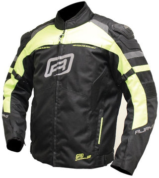 Rjays Mens Stinger II Jacket - Black/Hi-Viz