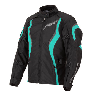 Rjays Athena Women's Jacket - Black/Aqua