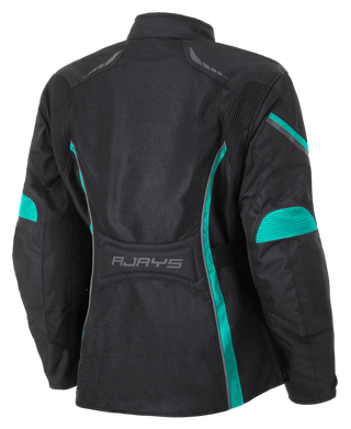 Rjays Athena Air Women's Jacket - Black/Aqua