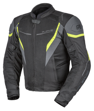 Rjays Swift III Jacket - Black/Gray/Fluro Yellow