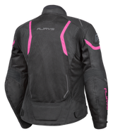 Rjays Swift III Ladies Jacket - Black/Pink