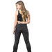 Draggin Jeans Twista Womens - Black - MotoHeaven