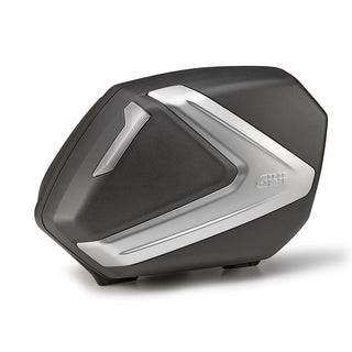 Givi Monokey 37 Litre Motorcycle Side-Case - Black/Smoke/Matte Silver