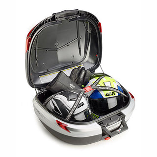 Givi Monokey Top Case 56L - Black/Alloy