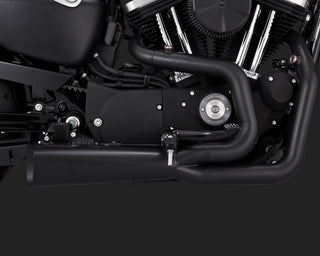 V&H Competition Series Sportster 14-20 (Exc Xl1200Cx &Xl1200T) - Black