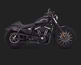 V&H Competition Series Sportster 14-20 (Exc Xl1200Cx &Xl1200T) - Black