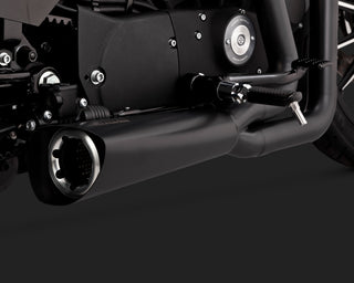 V&H Competition Series Sportster 14-20 (Exc Xl1200Cx &Xl1200T) - Black