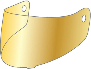 Hjc Hj-34P/(C10) Replacement Visor - Gold Iridium