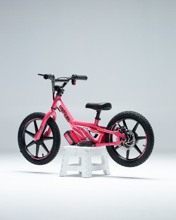Wired Bikes Electric Balance Bike 16 Inch - Pink
