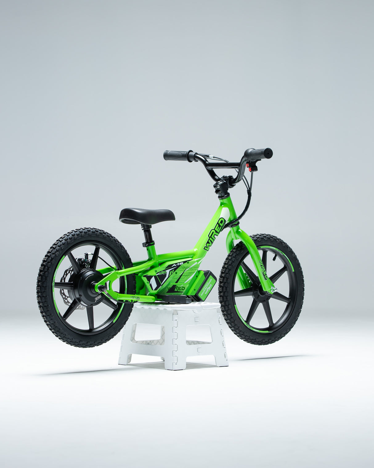 Wired Bikes Electric Balance Bike 16 Inch - Green