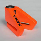 Xena X1 Motorcycle V Disc Lock - Orange