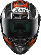 X-Lite X-803 Rs Canet Carbon Helmet - Orange/White