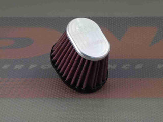 DNA TAPERED OVAL CNC TOP ID 38 MM Lng 87 MM OD 100X75 MM POD Filter