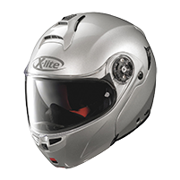 X-LITE X-1004 Elegance N-COM 2 Helmet -Silver - MotoHeaven