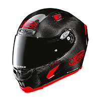 X-Lite X-803Ultra Carbon Puro Sport Helmet - Black/Red - MotoHeaven