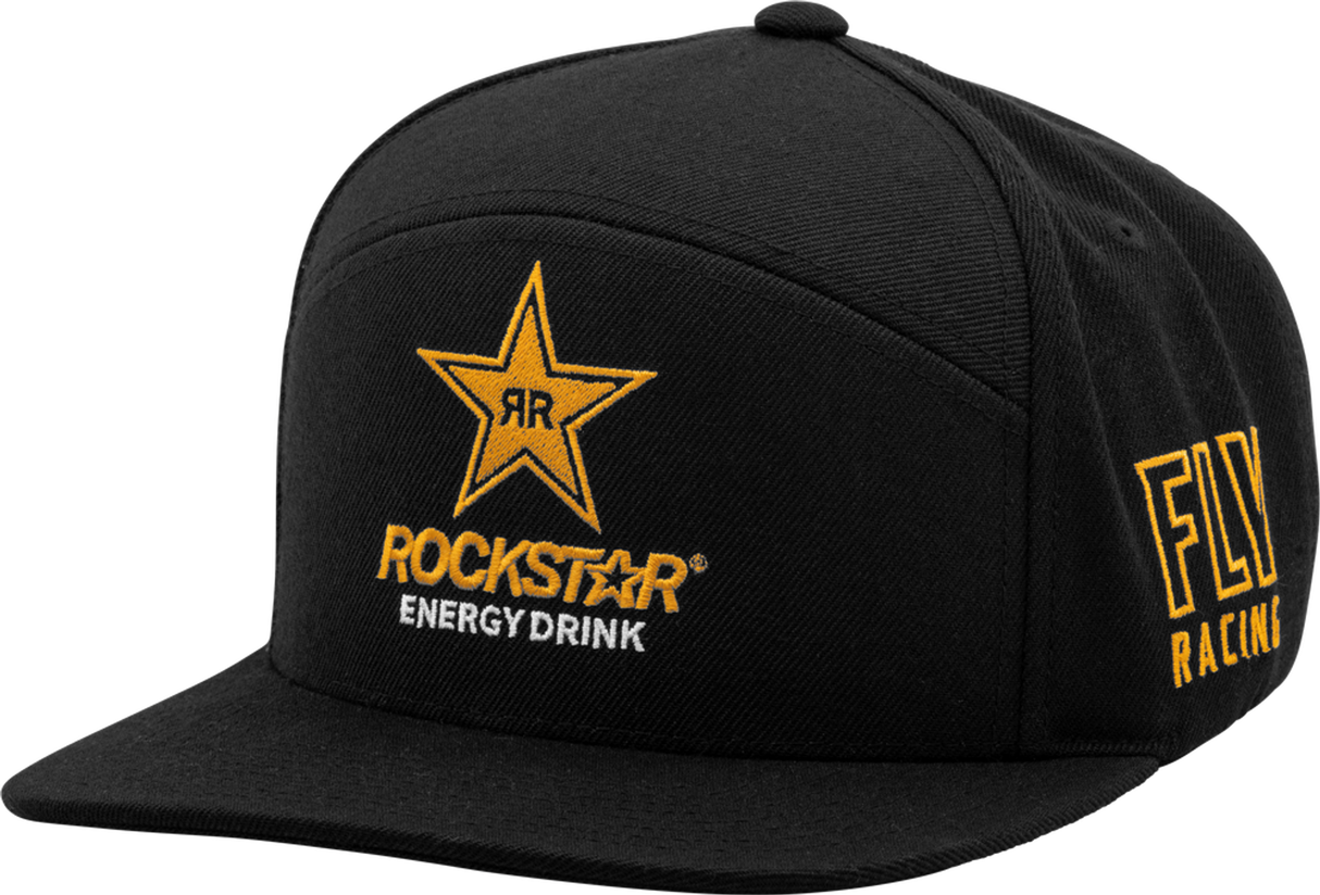 Fly Racing Rockstar Hat - Black/Gold