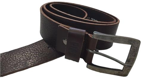 PMJ Leather Belt - Brown