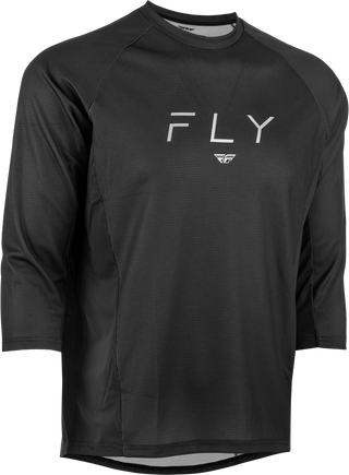 Fly Racing 2024 RIPA 3/4 Sleeve Jersey - Black Grey