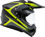Fly Racing Trekker Pulse Helmet - Black/Hi-Vis