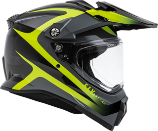 Fly Racing Trekker Pulse Helmet - Black/Hi-Vis