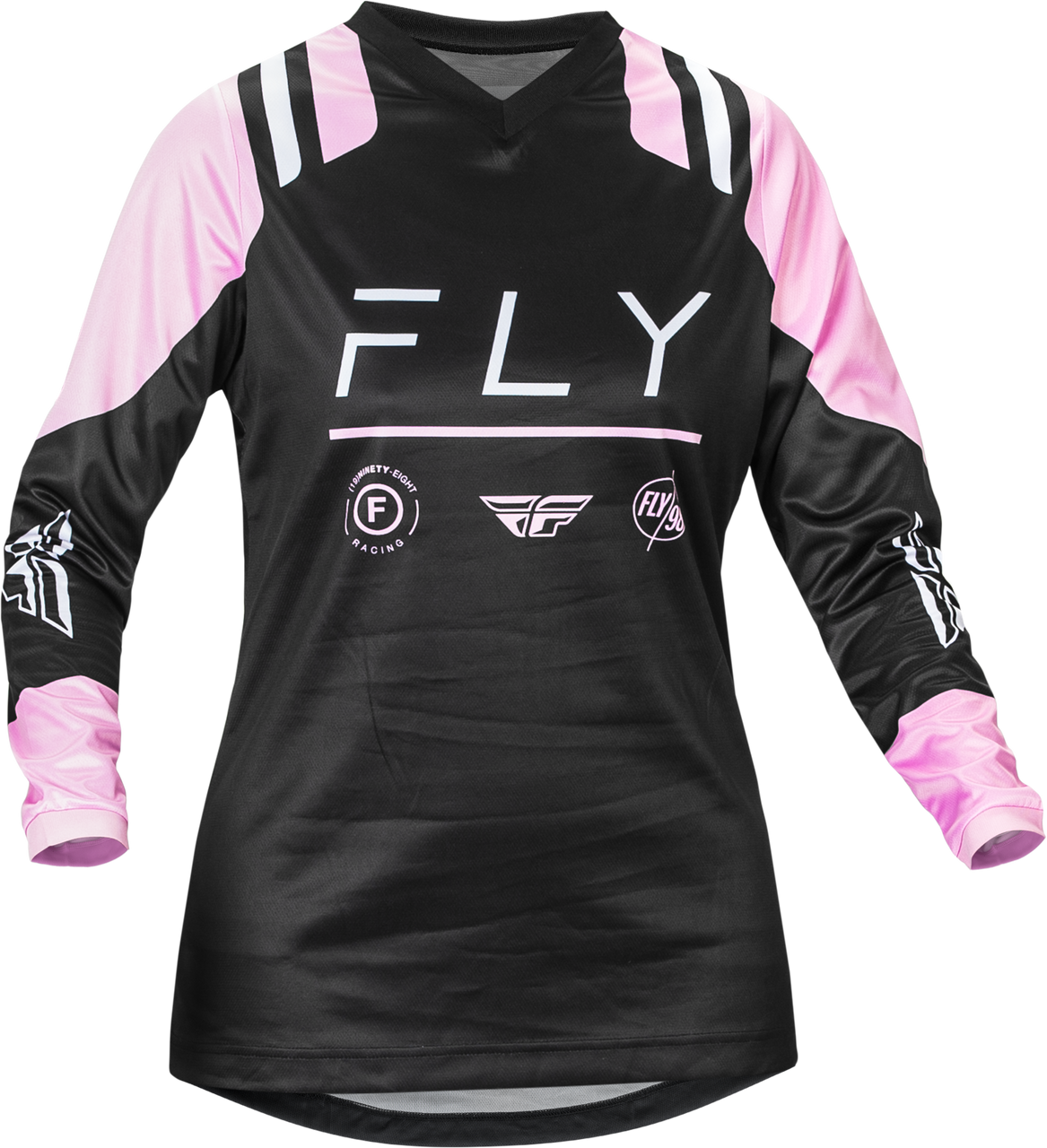 Fly Racing Ladies 2024 F-16 Jersey - Black Lavender