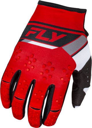 Fly Racing Kinetic Prix 2024 Gloves - Charcoal Hi Vis