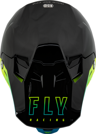 Fly Racing Formula CC Centrum Helmet - Black Blue Hi-Vis