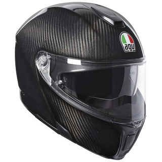 AGV Sports Modular Carbon Solid Helmet - MotoHeaven
