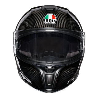 AGV Sports Modular Carbon Solid Helmet - MotoHeaven