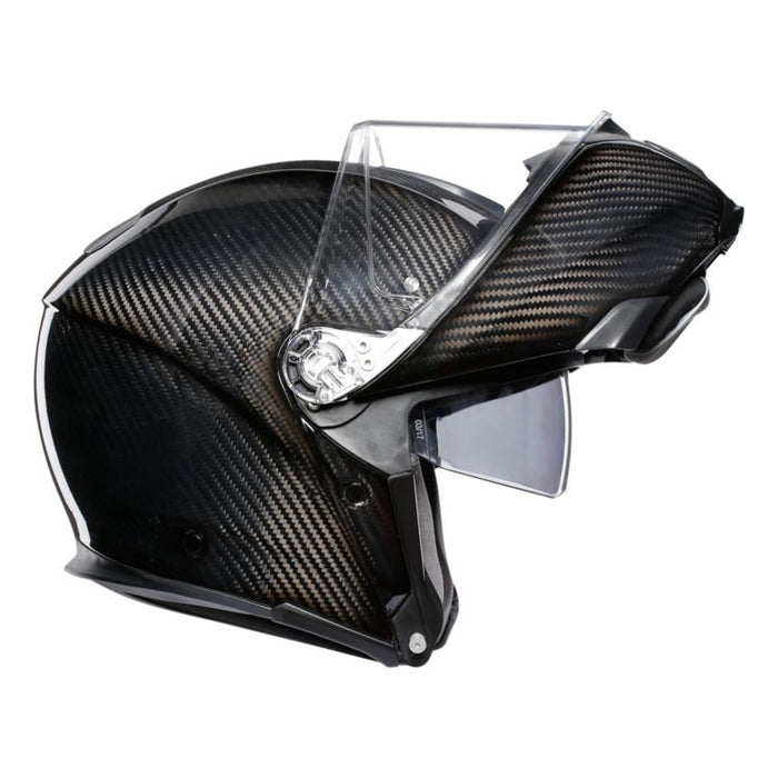 AGV Sports Modular Carbon Solid Helmet - MotoHeaven
