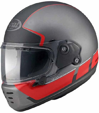 Arai Concept-X Speed Block Motorcycle Helmet - Red Matt