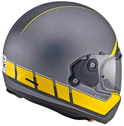 Arai Concept-X Speed Block Motorcycle Helmet - Yellow Matt