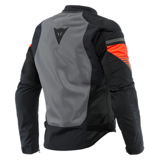 Dainese Air Fast Tex Jacket - Black/Gray/Fluo Red