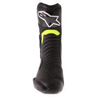 Alpinestars SMX 6 V2 Boots Black/Fluro Yellow - MotoHeaven