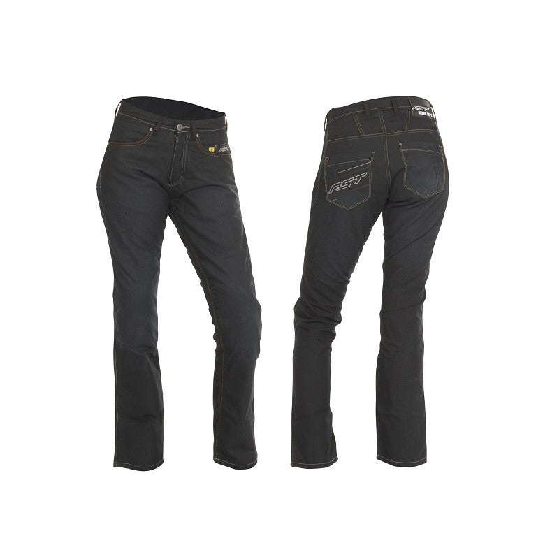 RST Skinny Leg Ladies Motorcycle Jeans - Black