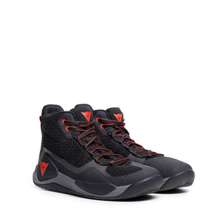 Dainese Atipica Air 2 Shoes - Black/Red-Fluro