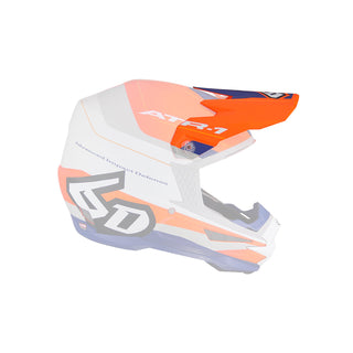 6D ATR-1 Pace Replacement Peak - Orange Blue White