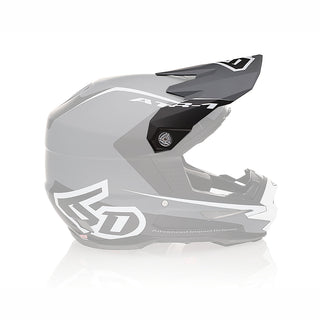 6D ATR-1 Stealth Replacement Peak - White