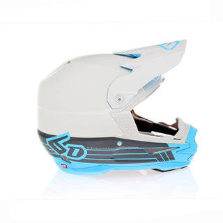 6D ATR-1 Split Helmet - Cyan