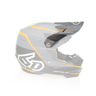 6D ATR-2 Alpha Replacement Peak - Neon Orange