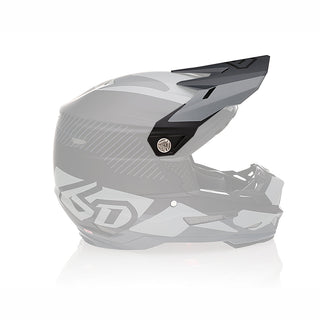 6D ATR-2 Fusion Replacement Peak - Black